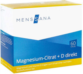 Menssana Magnesiumcitrat mit Vitamin D Pulver 60 Einheiten – Bild 1 von 1