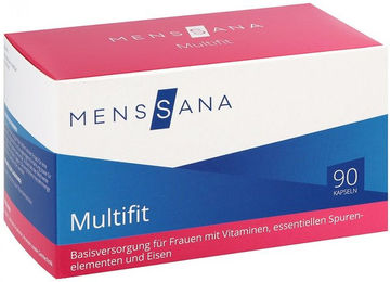 MensSana Multifit Kapseln vegan für Frauen 90 Stück – Bild 1 von 3
