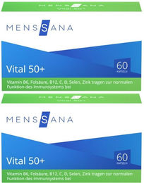 MENSSANA Vital 50+ Kapseln für Senioren und Erwachsene 120 Stück – Bild 1 von 1