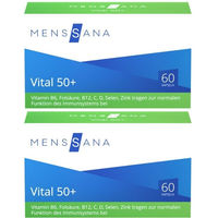 Produktbild von MENSSANA Vital 50+ Kapseln für Senioren und Erwachsene 120 Stück