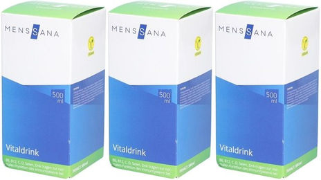 MensSana Vitaldrink für Kinder und Erwachsene vegan glutenfrei laktosefrei flüssig – Bild 1 von 1
