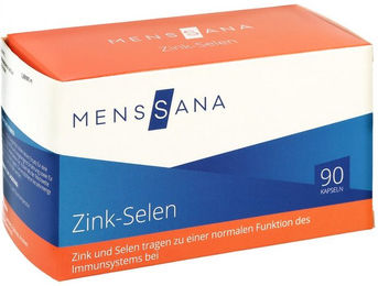 MensSana Zink Selen Gluconat Kapseln vegan 90 Stück – Bild 1 von 2