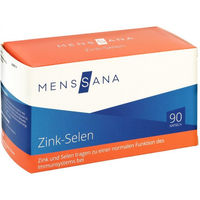 Produktbild von MensSana Zink Selen Gluconat Kapseln vegan 90 Stück