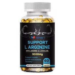 Menxi L-Arginin Nahrungsergänzungsmittel 3000 mg 60 Kapseln – Bild 1 von 2