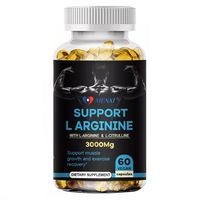 Produktbild von Menxi L-Arginin Nahrungsergänzungsmittel 3000 mg 60 Kapseln