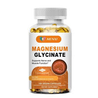 Produktbild von Menxi Magnesium Bisglycinat 400 mg Kapseln 120 Stück