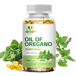 Menxi Oil of Oregano 4000 mg mit Carvacrol Kapseln 120 Stück – Bild 1 von 4