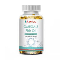 Produktbild von Menxi Omega 3 Fish Oil 3600mg mit EPA und DHA Kapseln 120 Stück für Erwachsene