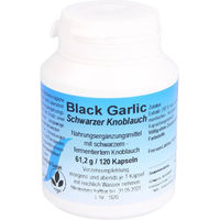 Produktbild von merosan Black Garlic Schwarzer Knoblauch Kapseln vegetarisch 120 Stück