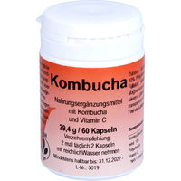 Produktbild von Merosan Kombucha Kapseln laktosefrei und glutenfrei