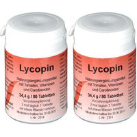 Produktbild von Merosan Lycopin Vitamin-Kombination Tabletten laktosefrei und glutenfrei 160 Stück