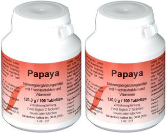 merosan Papain Lutschtabletten laktosefrei 120 Stück – Bild 1 von 1