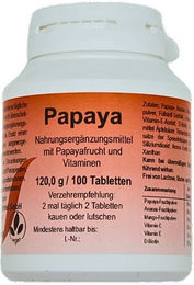 Merosan Papain Lutschtabletten laktosefrei – Bild 1 von 2
