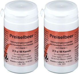 Merosan Preiselbeer Kapseln laktosefrei und glutenfrei 120 Stück – Bild 1 von 1