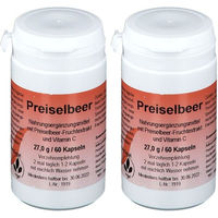 Produktbild von Merosan Preiselbeer Kapseln laktosefrei und glutenfrei 120 Stück