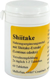 Merosan Shiitake Tabletten laktosefrei und glutenfrei 60 Stück – Bild 1 von 1