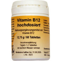 Produktbild von merosan Vitamin B12 hochdosiert Tabletten 60 Stück