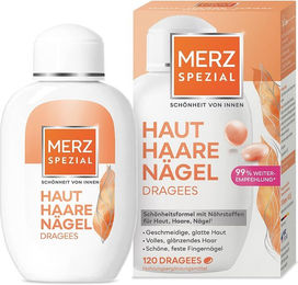 Merz Spezial Dragees Haut Haare Nägel mit Zink Biotin und Selen 120 Tabletten – Bild 1 von 1