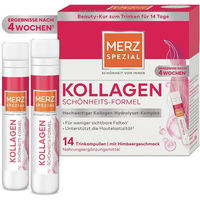 Produktbild von Merz Spezial Kollagen Schönheits-Formel Trinkampullen laktosefrei und glutenfrei