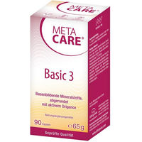 Produktbild von Meta Care Basic 3 Mineralstoff-Komplex Kapseln glutenfrei und laktosefrei für Sportler