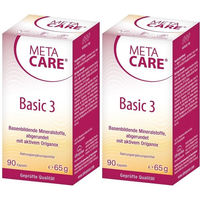 Produktbild von META CARE Basic 3 Mineralstoff-Komplex Vegan 180 Kapseln