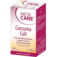 Produktbild von Meta-Care Curcuma Cell Kapseln mit standardisiertem Extrakt