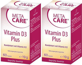 META-CARE Vitamin D3 Plus 10000 IE Kapseln 120 Stück – Bild 1 von 1