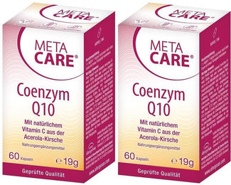 metacare Coenzym Q10 Ubiquinon Kapseln ohne Gelatine 120 Stück – Bild 1 von 1