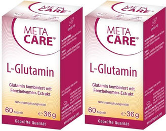 metacare L-Glutamin Kapseln 120 Stück – Bild 1 von 1