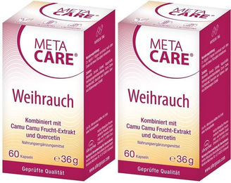 metacare Weihrauch Boswellia Kapseln 120 Stück – Bild 1 von 1