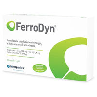Produktbild von Metagenics FERRODYN HI Eisen Bisglycinat Kapseln glutenfrei und laktosefrei 30 Stück