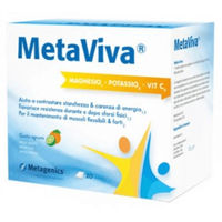 Produktbild von Metagenics Metaviva Magnesium-Kalium-Vitamin C Sticks glutenfrei 20 Beutel