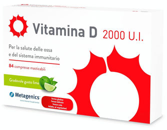 Metagenics Vitamin D 2000 IE Lutschtabletten 84 Stück – Bild 1 von 1
