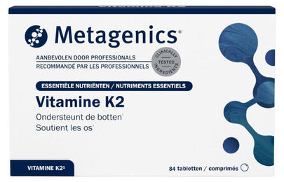 Metagenics Vitamin K2 MK-7 Tabletten 84 Stück – Bild 1 von 2