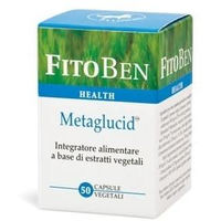 Produktbild von METAGLUCID FITOBEN GESUNDHEIT Kapseln vegan vegetarisch ohne Zusatzstoffe 50 Stück