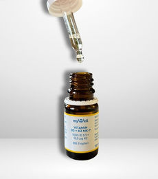 MetaLytic Vitamin D3 K2 Tropfen 1000 I.E. vegetarisch ohne Zusatzstoffe 10 ml – Bild 1 von 2