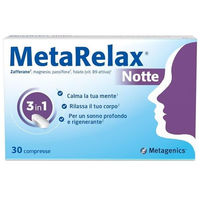 Produktbild von METARELAX NOTTE Metagenics Belgium Kombipräparat Tabletten 30 Stück