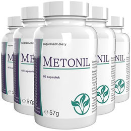 Metonil Kapseln vegan ohne Zusatzstoffe 300 Stück 5er Pack – Bild 1 von 3
