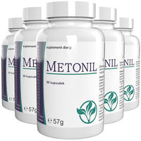 Produktbild von Metonil Kapseln vegan ohne Zusatzstoffe 300 Stück 5er Pack