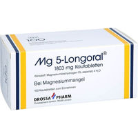 Produktbild von Mg 5-Longoral Drossapharm Magnesium Lutschtabletten 1803 mg