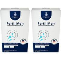 Produktbild von miapanda Fertil Men Vitamine für Männer Kinderwunsch Vegan Laktosefrei Glutenfrei 120 Kapseln