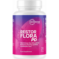 Produktbild von Microbiome Labs RestorFlora PD Vegan Kapseln für Männer, Frauen und Kinder