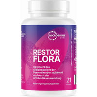 Produktbild von Microbiome Labs RestorFlora Vegan Kapseln für Männer, Frauen und Kinder