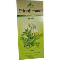 Produktbild von Microflorana F Fluid Probiotika mit Vitaminen und Mineralstoffen alkoholfrei 500 ml