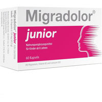 Produktbild von Migradolor junior SanimaMed Kapseln ohne Gelatine für Kinder 60 Stück