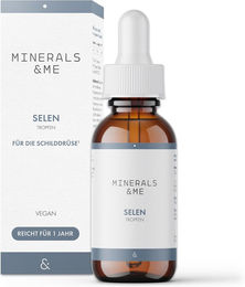 MINERALS & ME® Selen Tropfen vegan – Bild 1 von 1