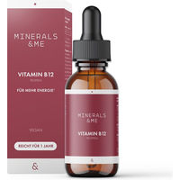 Produktbild von MINERALS & ME® Vitamin B12 Tropfen vegan