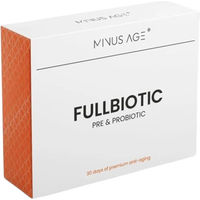 Produktbild von Minus Age Fullbiotic Präbiotika und Probiotika Kapseln vegan glutenfrei und laktosefrei für Frauen