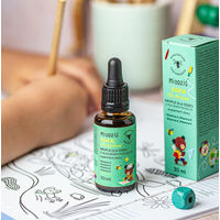 Produktbild von Miodziś ADEK-Tropfen mit Gelée Royale Vitamin-Kombination für Kinder