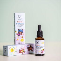 Miodziś Vitamin D3 Tropfen für Kinder und Säuglinge ohne Zusatzstoffe – Bild 1 von 1